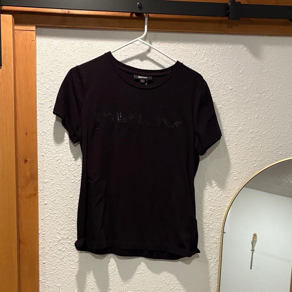 DKNY Black Short Sleeve Tee